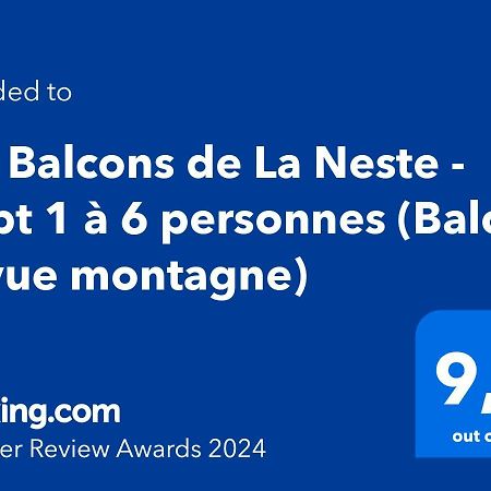 Les Balcons De La Neste - Appt 1 A 6 Personnes Arreau Dış mekan fotoğraf